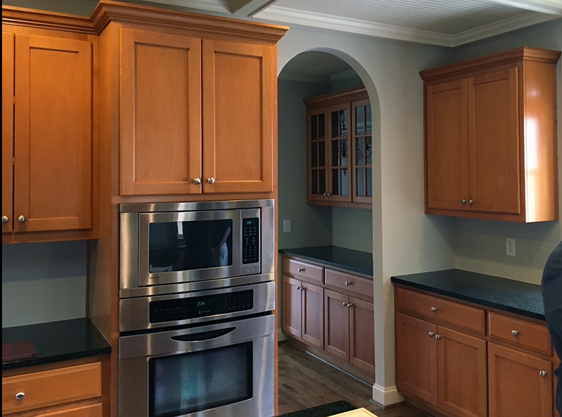 kitchen buckskin cabinets